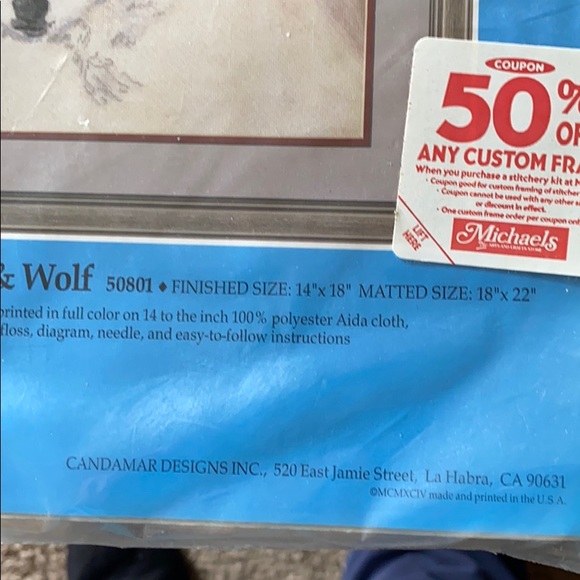 New Native American & Wolf Crossstitch - Picture 3 of 5